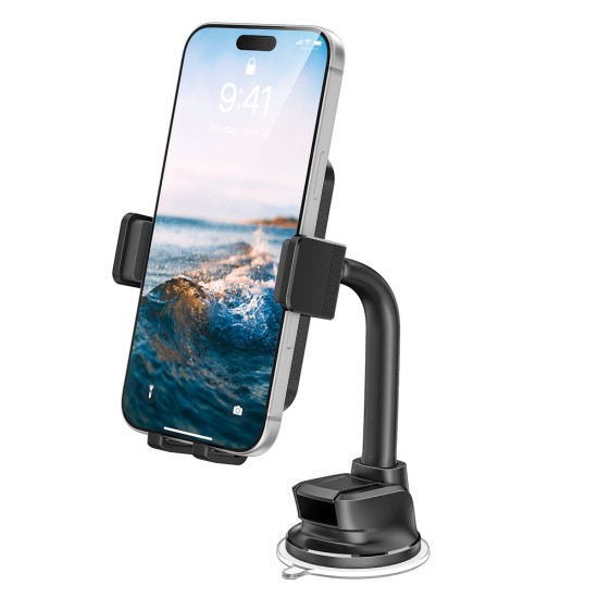 A2C I02-S3 Βάση Κινητού Αυτοκινήτου με Βεντούζα & One-Button Release, Ρυθμιζόμενο Βραχίονα 360°