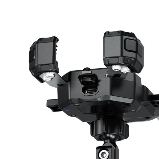 Kewig M11G2-A (New Gen) Βάση Κινητού Μηχανής Αλουμινίου με USB-C PD 30W & Qi 15W – IP66 Αδιάβροχη