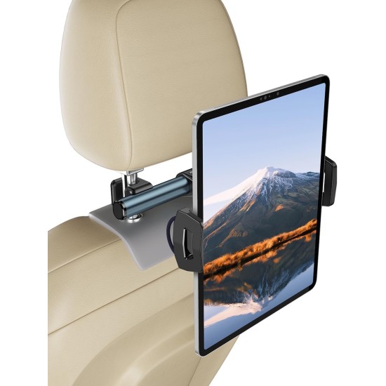 APPS2Car IP3-HR02 Βάση Tablet για Προσκέφαλο Αυτοκινήτου (4.7"-13"/360°/Αντιολισθητική/Αντικραδασμική/Γρήγορη Εγκατάσταση)