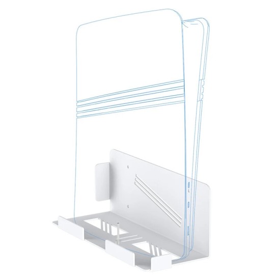 JYS P5226 Βάση Τοίχου για PS5 / PS5 Slim / PS5 Pro – Universal Wall Mount Console Stand Λευκό