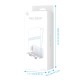 JYS P5226 Βάση Τοίχου για PS5 / PS5 Slim / PS5 Pro – Universal Wall Mount Console Stand Λευκό
