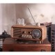 Old Street Audio Vintage Bluetooth Ηχείο Ξύλινο (7W/Μπαταρία 1800mAh/Bluetooth 5.4/FM Radio/USB/TF/AUX/TWS)