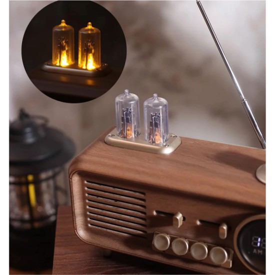 Old Street Audio Vintage Bluetooth Ηχείο Ξύλινο (7W/Μπαταρία 1800mAh/Bluetooth 5.4/FM Radio/USB/TF/AUX/TWS)