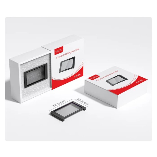 Viofo CPL-400 Φίλτρο Γραμμικής Πόλωσης Κατά της Αντηλιάς για την Κάμερα Αυτοκινήτου VS1
