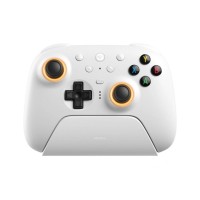 8BitDo Ultimate 2 Wireless με Charging Dock Ασύρματο Gamepad για Windows / Android (Xbox Layout) Λευκό