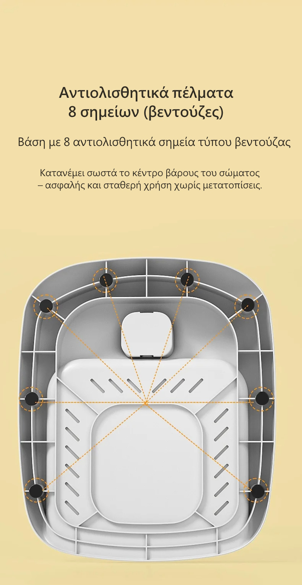 Giggles & Co. Βρεφικό Σταντ Μπάνιου Πτυσσόμενο με Ρυθμιζόμενο Ύψος & Αντιολισθητική Βάση – Με Κάθισμα (Khaki)